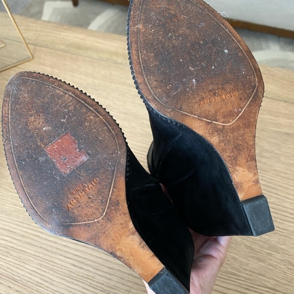 Givenchy Shark low suede wedge boots - Picture 2 of 8